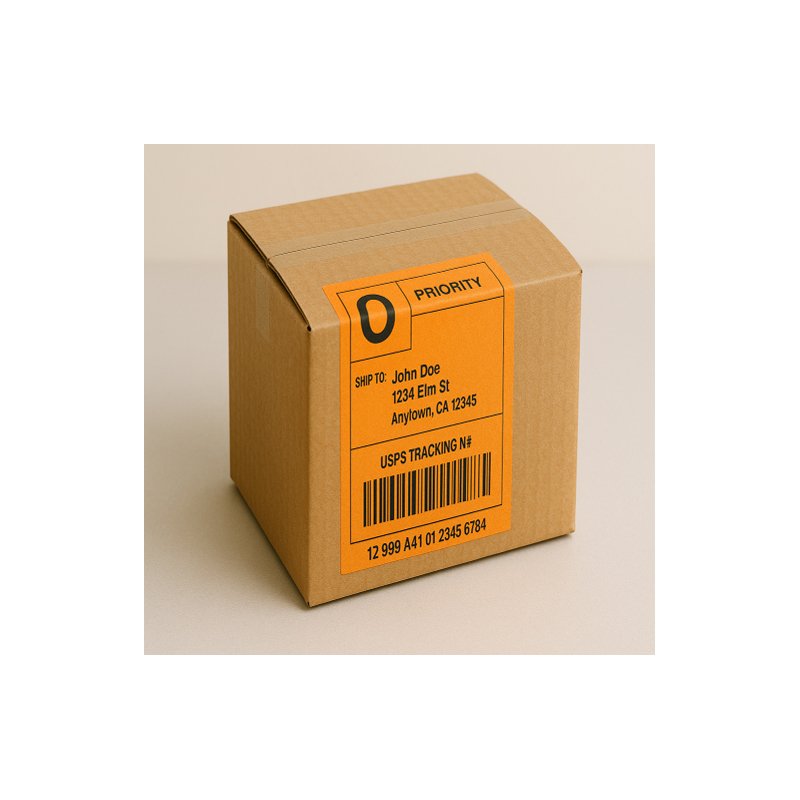 rillprint etiketrollen Zebra, 102×152 mm, groen, 280 etiketten