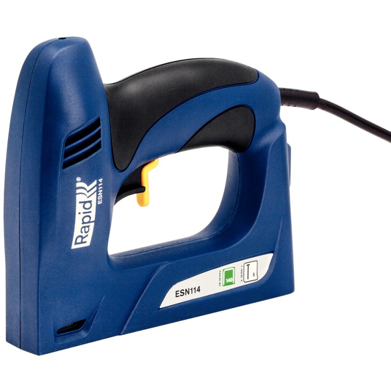 Rapid Tools elektro-nietmachine ESN114, blauw, in koffer