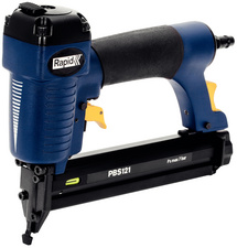 Rapid Tools perslucht nietmachine PBS121, blauw/geel, in koffer
