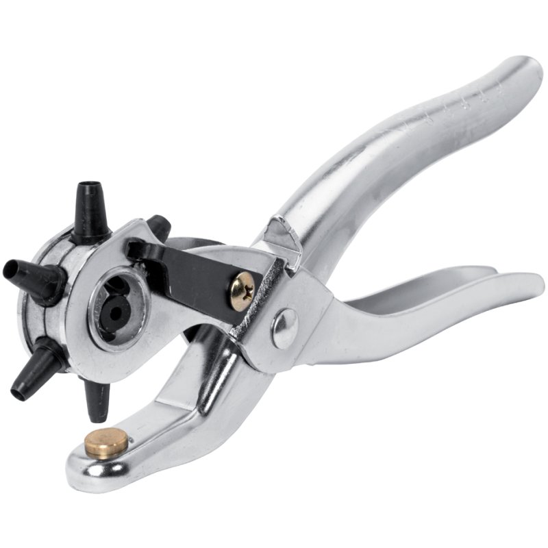 Rapid Tools revolver punch RP03, metal, silver, 2-4.5 mm
