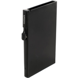 CLICKSAFE Kaarthouder SLIM met Clickbutton, zwart