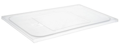 APS deksel voor GN 1/1 bak, PP, 530 × 325 × 15 mm