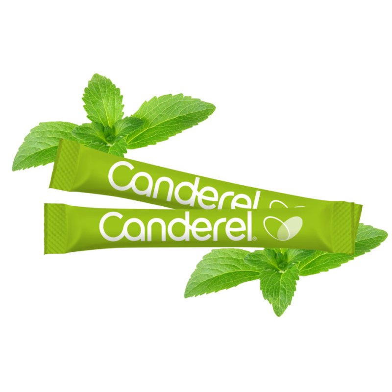 HELLMA Canderel Stevia sticks, édulcorant naturel, 250 pièces
