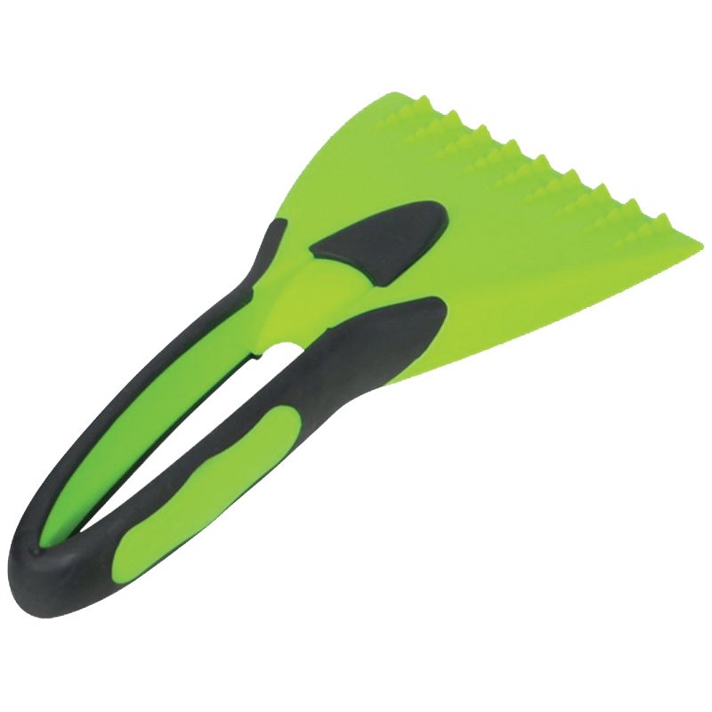IWH grattoir à glace avec grip souple, noir, 215 mm