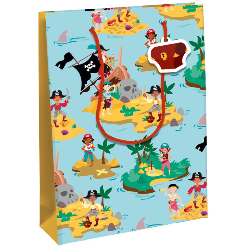 Clairefontaine sac cadeau Il était une fois princesse, 265×140×330 mm, papier enduit 210 g/m²