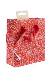 Clairefontaine kerstcadeautas Santa, 120×45×135 mm, rood satijnlint