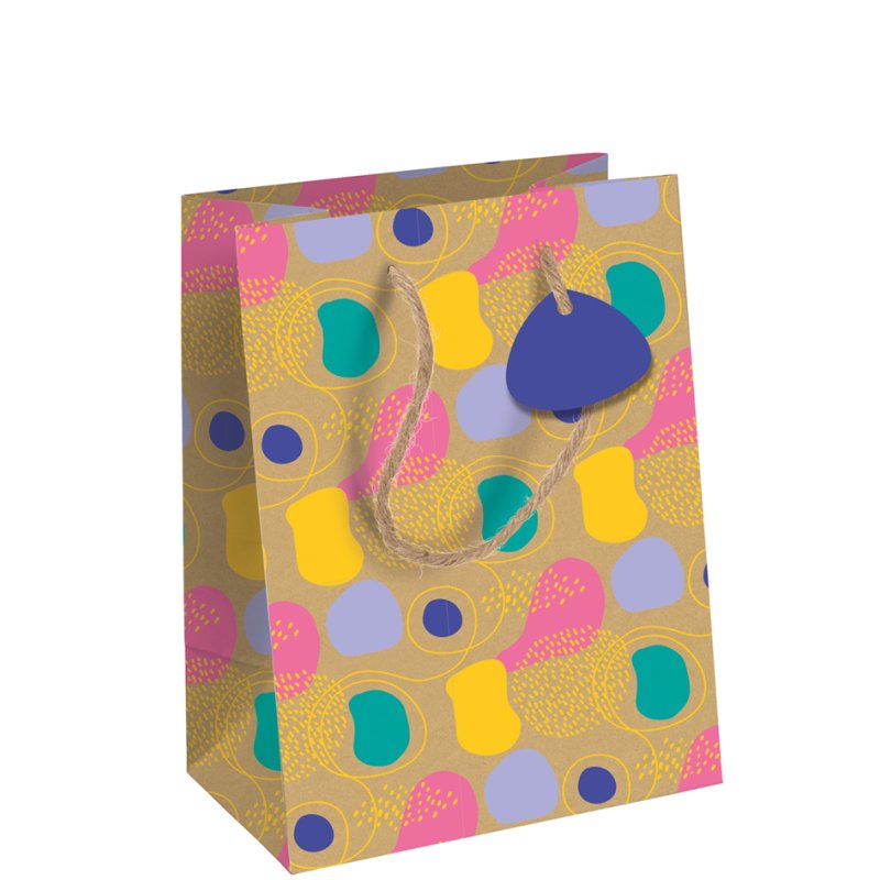 Clairefontaine sac cadeau Liwa grand, papier kraft marron, 373×118×275 mm, 210 g/m²