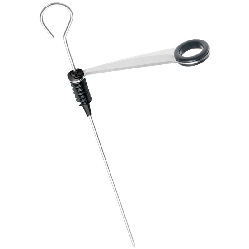 Metaltex spiral slicer, silver/black