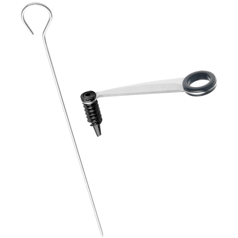 Metaltex spiral slicer, silver/black