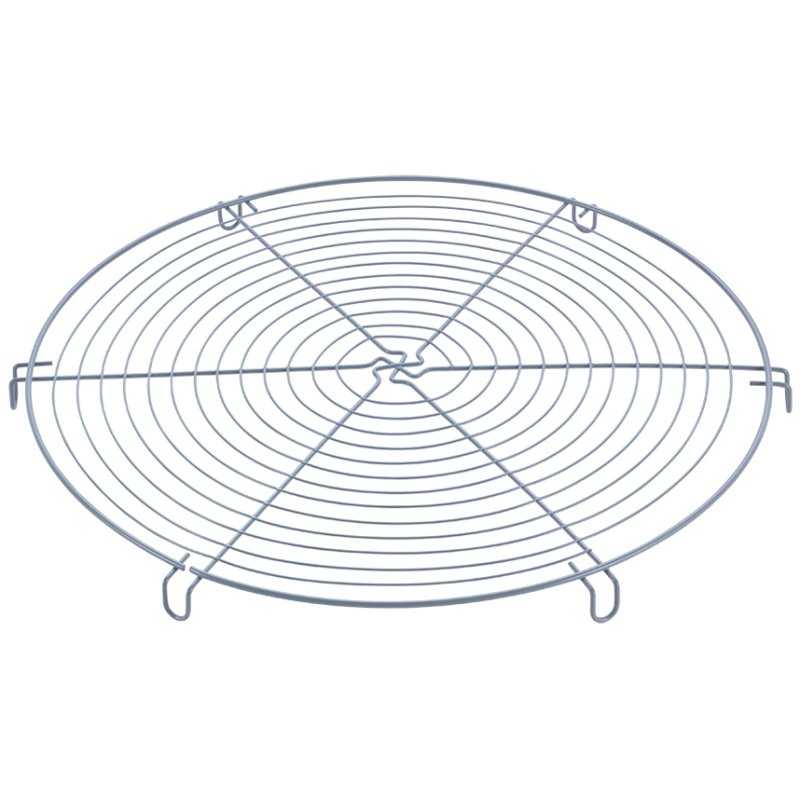 Metaltex wire cake cooling rack, diameter 320 mm, grey, non-stick coating