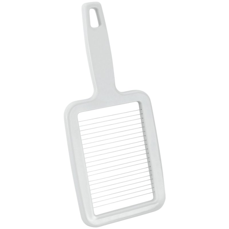 Metaltex Coupe-frites, plastique/acier inoxydable, blanc