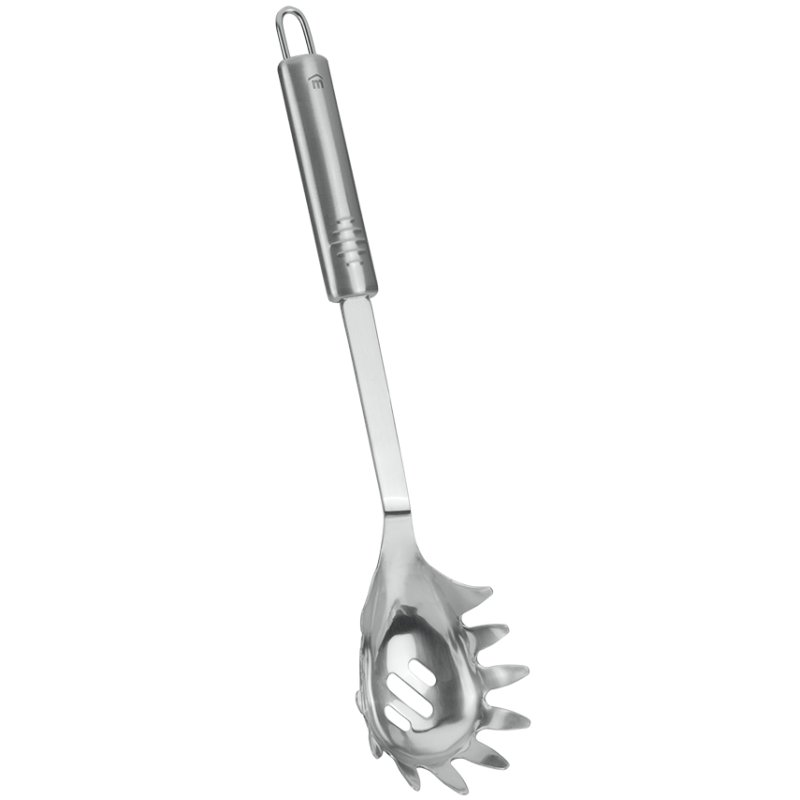 Metaltex louche à spaghetti Imperial, acier inoxydable, argent