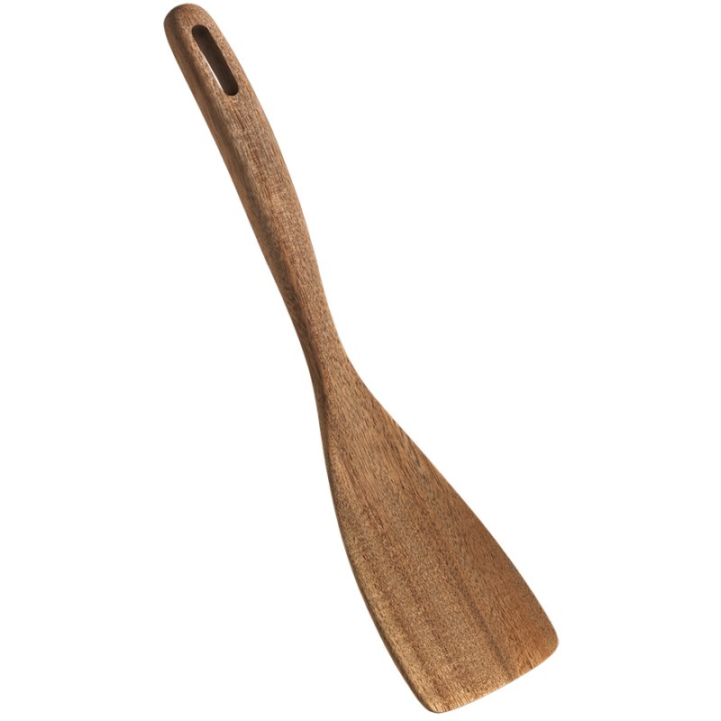 Metaltex pannenkeerder acacia hout, bruin, 75×355×25 mm