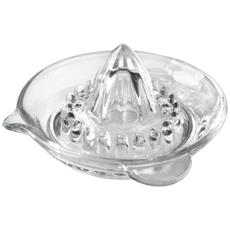 Metaltex presse-agrumes en verre, transparent, diamètre 130 mm
