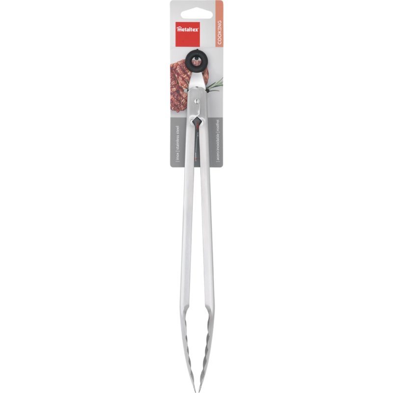 Metaltex Pince à barbecue, acier inoxydable, 390 mm