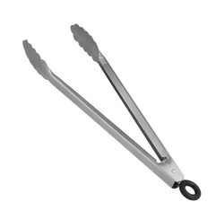 Metaltex BBQ tang, edelstaal, 340 mm, met veer en slot