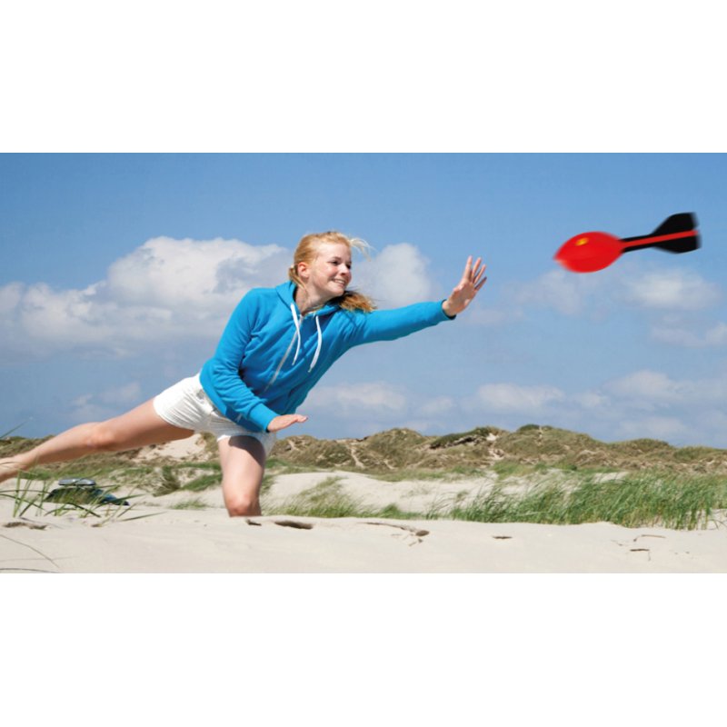 SCHILDKRÖT Rocket Whistler rocket, black/red, EVA foam, 320 mm