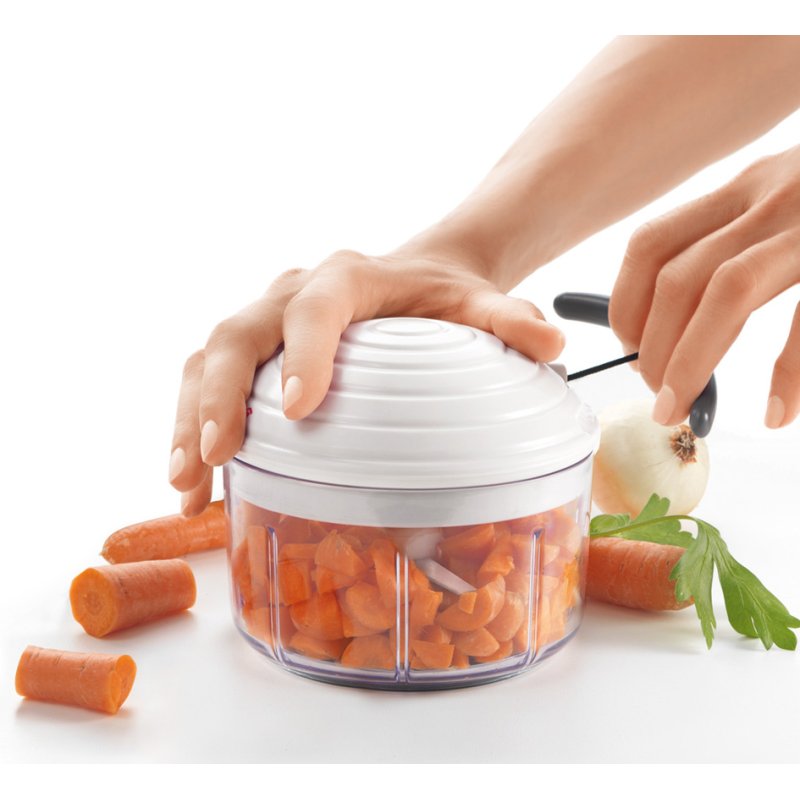 Metaltex fruit and vegetable slicer Rotomac, 600 ml, white