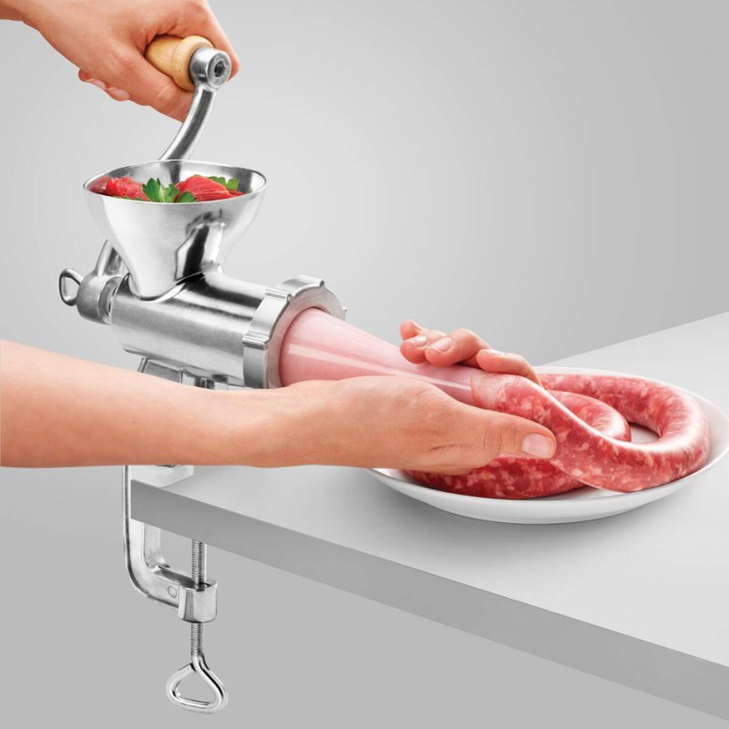Metaltex mincer Jack 8, aluminium, with accessories