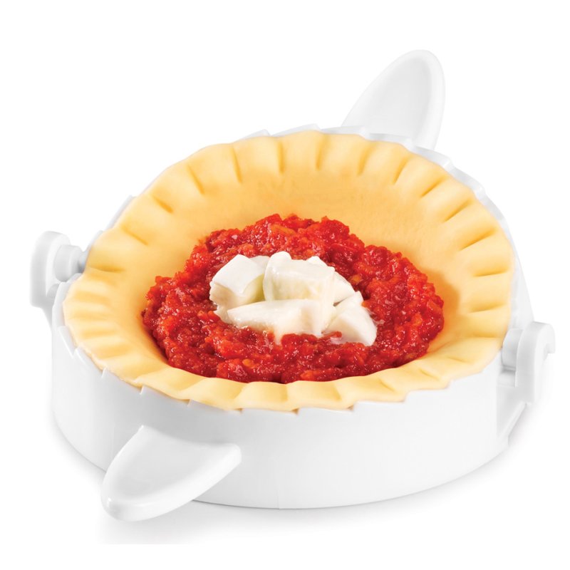 Metaltex ensemble moule ravioli et pâtes, 3 pièces, 90-150 mm, blanc