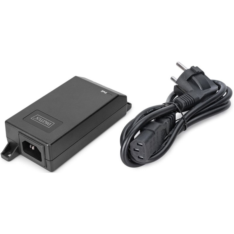 DIGITUS Injecteur Ethernet Gigabit PoE+, 802.3at, 30 W