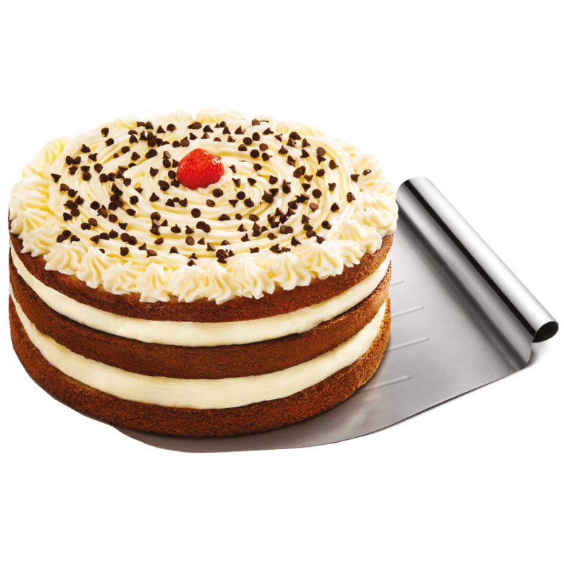 Metaltex cake lifter, stainless steel, 280×310 mm
