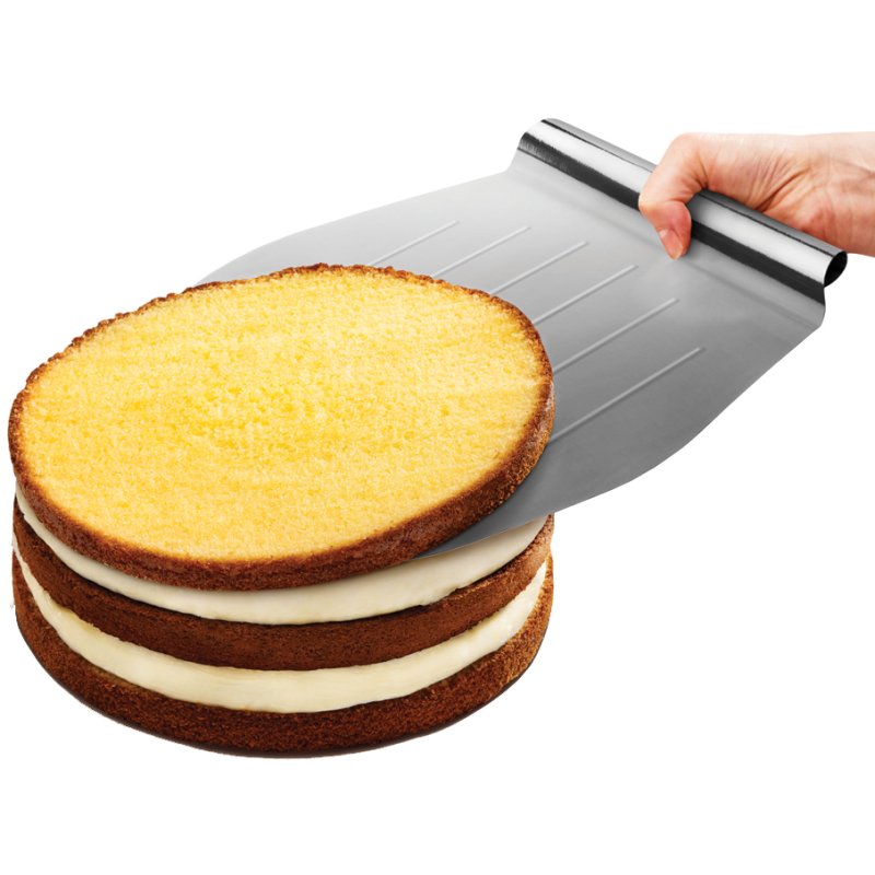Metaltex cake lifter, stainless steel, 280×310 mm
