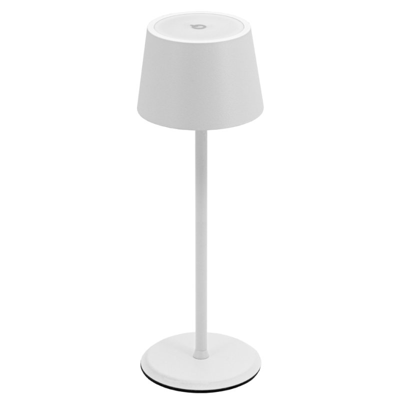 Securit Monte Carlo Lampe de table LED, rechargeable, noir, 220 mm