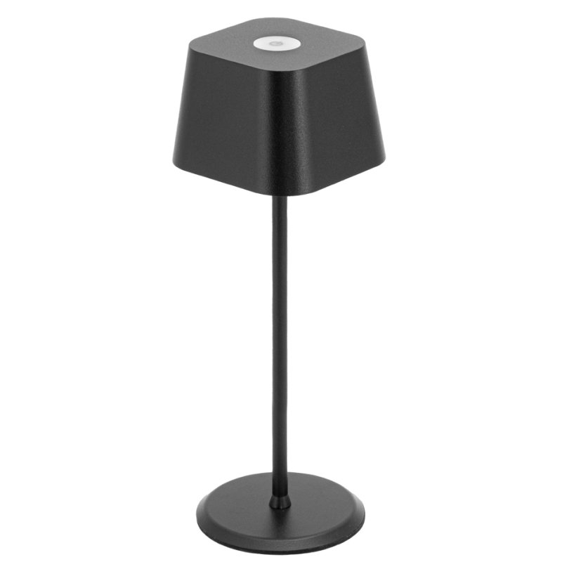 Securit Malta Lampe de table LED, rechargeable, blanc, 220 mm
