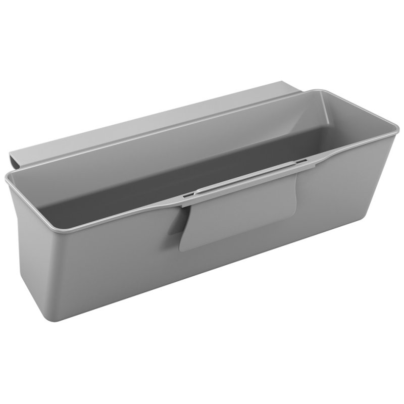 Metaltex opvangschaal keukenafval Cleantex, grijs, 35×13×16 cm