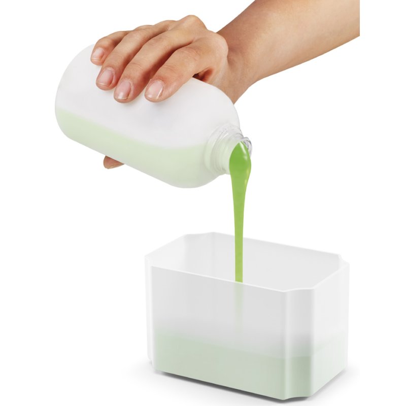 Metaltex soap dispenser Spongetex, 0.75 litres, plastic, grey