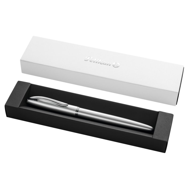 Pelikan Jazz Noble Elegance stylo roller, rouge, avec étui cadeau