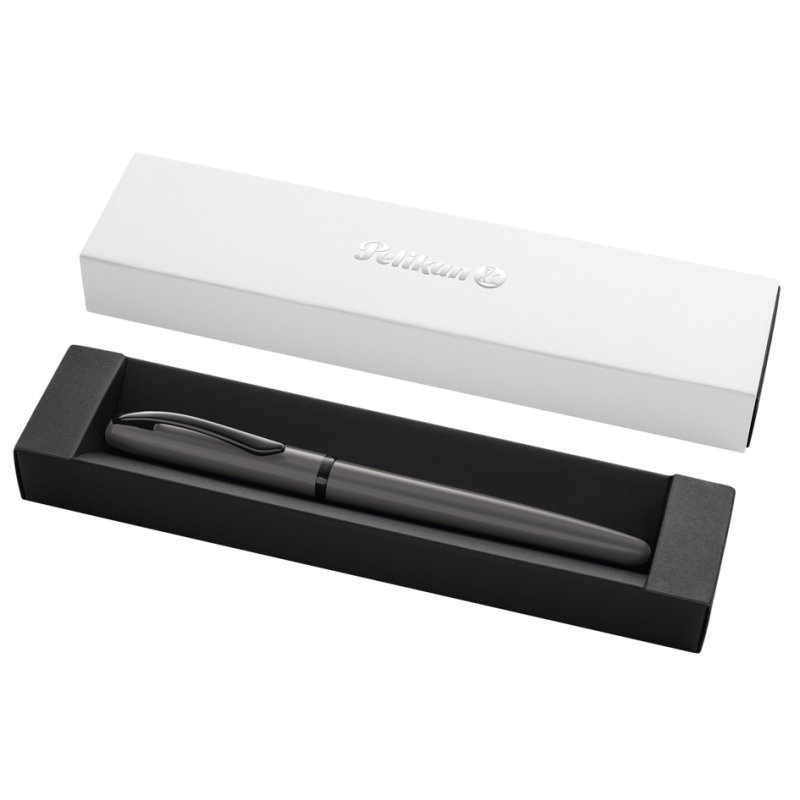 Pelikan Jazz Noble Elegance stylo roller, rouge, avec étui cadeau