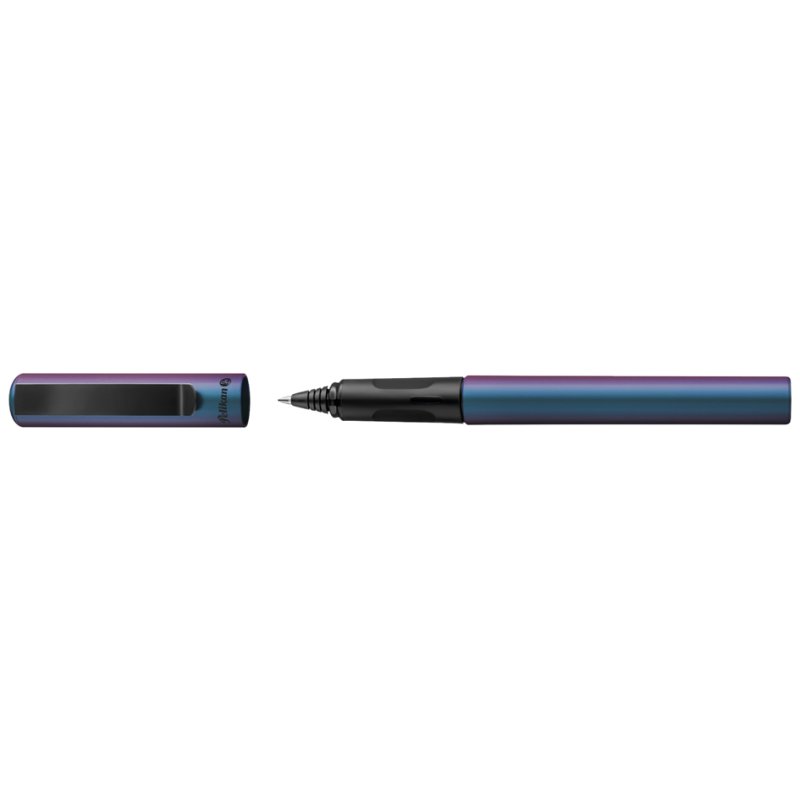 Pelikan stylo roller Pina Colada Holo, rose, encre bleue effaçable, 0,7 mm