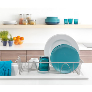 Metaltex afdruiprek Colonia, zilvermetallic, 48 cm
