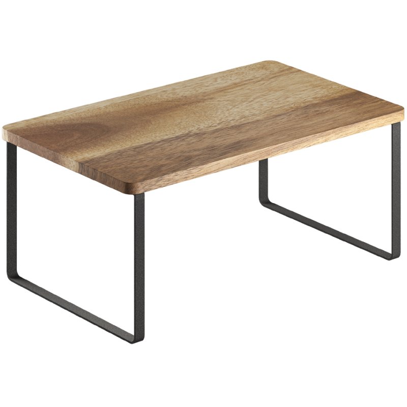 Metaltex York LAVA, 1 niveau, zwart, 32×19×16 cm