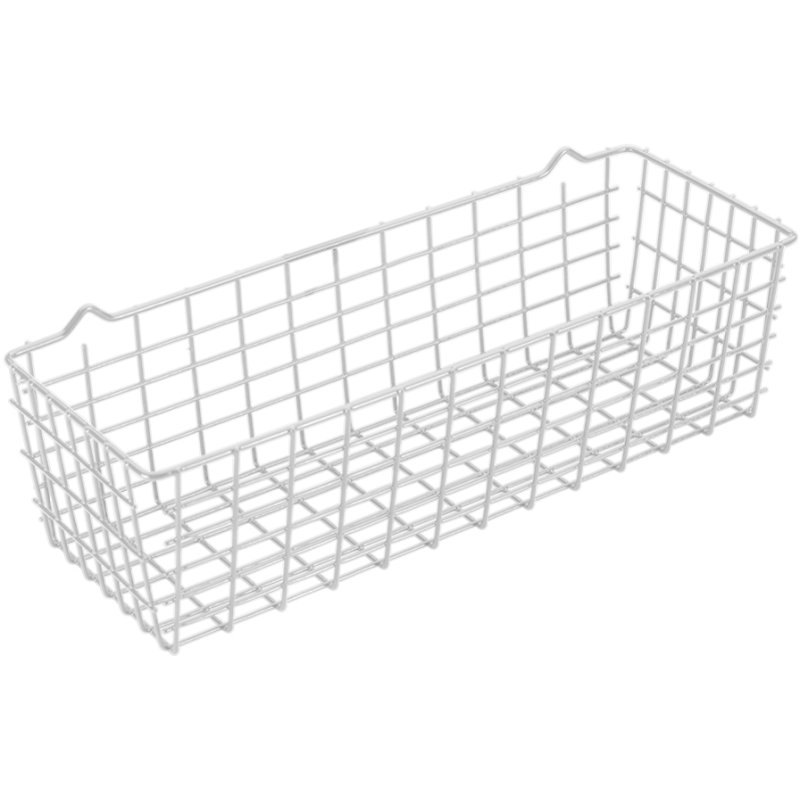 metaltex Allround basket Pandino, white, 330×120×100 mm
