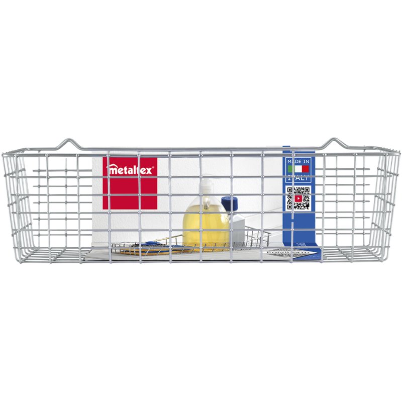 Metaltex panier universel Koala, couleur argent, largeur 33 cm