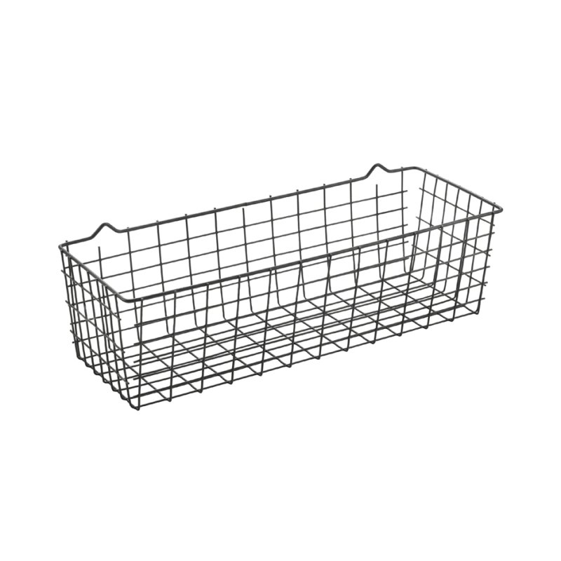 Metaltex Panier Allround Koala LAVA, noir mat, 330×120×100 mm