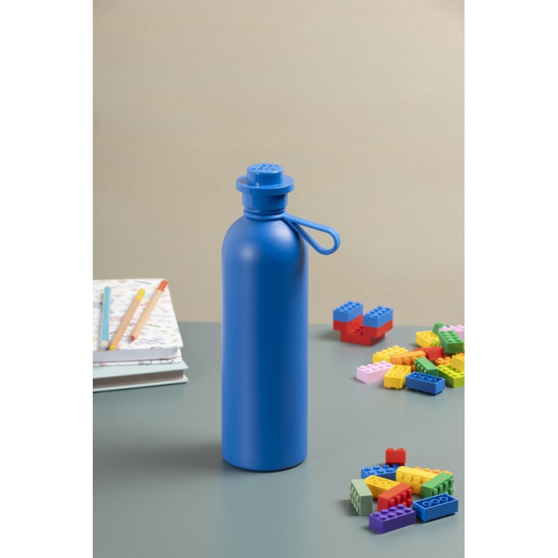 LEGO bouteille isotherme Wild Flowers, acier, blanc motif fleurs, 0,725 litre