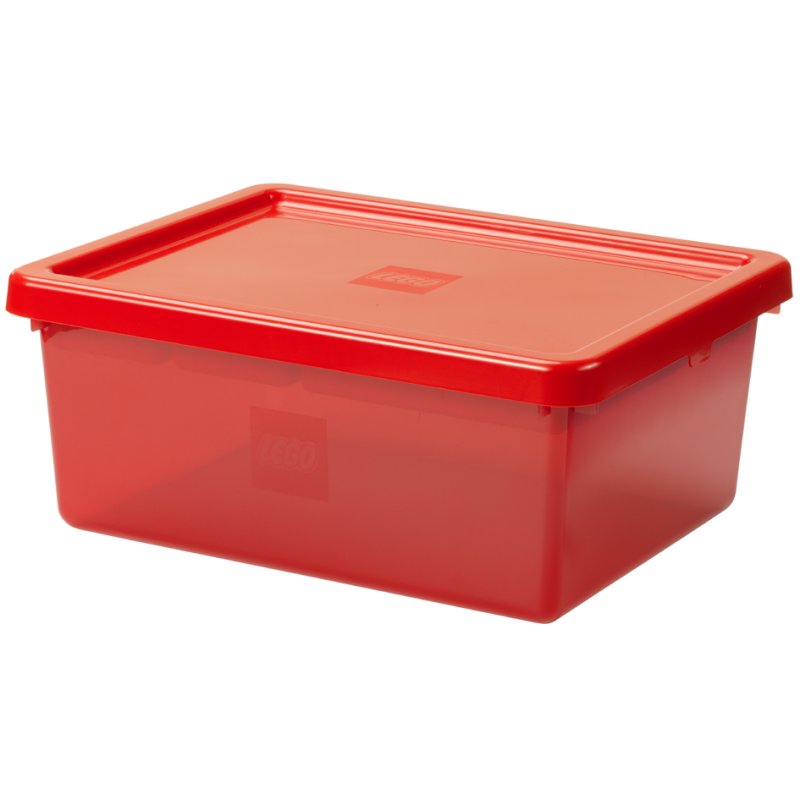 LEGO Sort & Store Medium sorting and storage box, red, 375×295×160 mm
