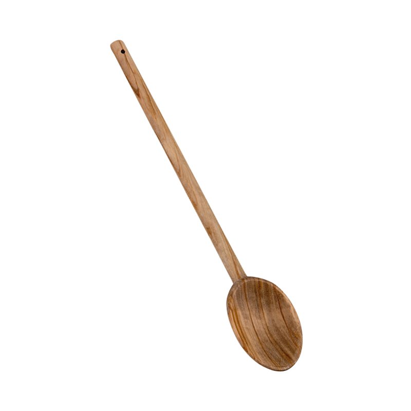 Metaltex oval ladle, brown, olivewood, 30 cm