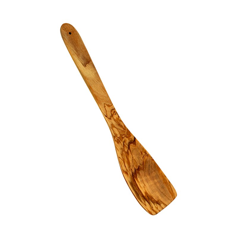 Metaltex spatule à crêpes bois d'olivier, huilé, 300 × 57 mm