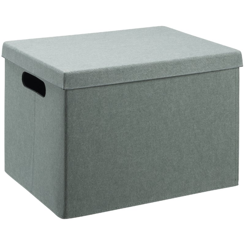 NHG storage box VEGA FELT STORAGE, felt, L, dark grey