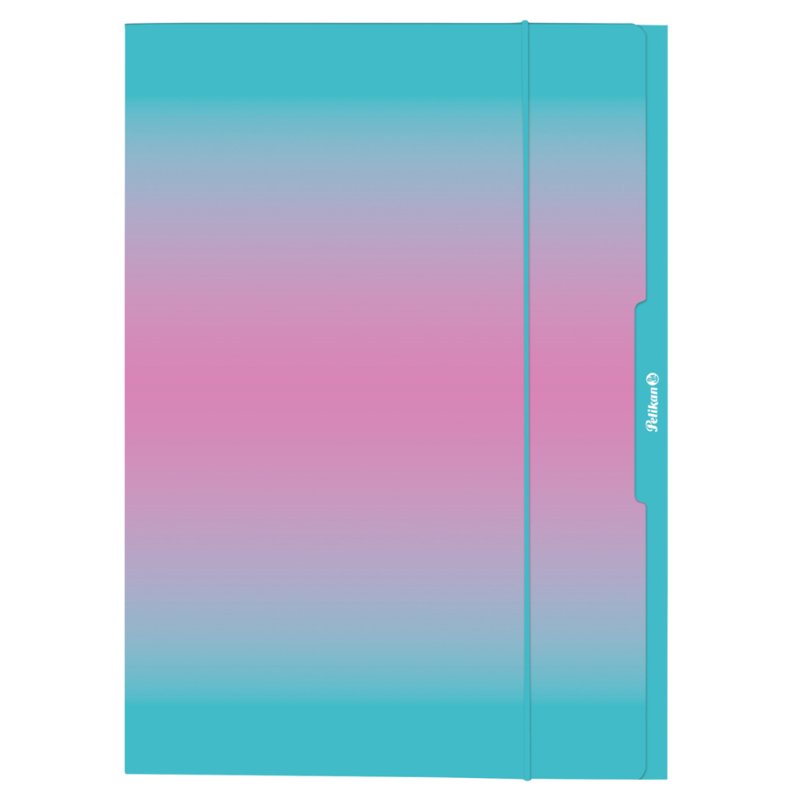 Pelikan chemise à dessins Color Edition A3, noir/blanc, fermeture à élastique