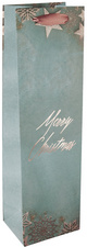 Sigel flessentas kerst 'Glamorous Christmas' blauw/koper 100x80x350mm