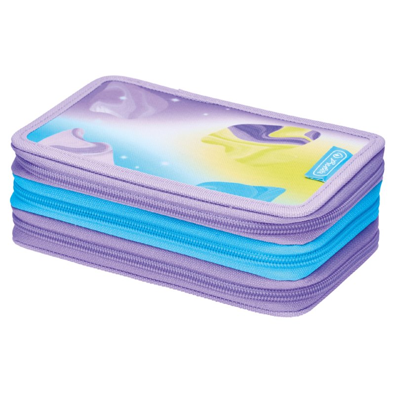 herlitz étui TriCase Little Monster, 31 pièces, 3 compartiments