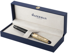 WATERMAN stylo plume Expert Opera, noir, accents dorés, pointe M