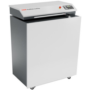 HSM ProfiPack ecoChip verpakkingsvullingmachine, snijmaat 10,5×40-55 mm, grijs/antraciet
