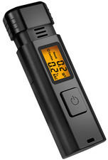 LogiLink Alcootest avec écran LCD, noir